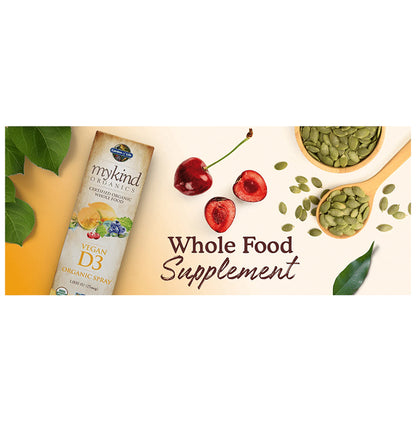 Garden of Life Mykind Organics Vegan D3 1000 IU Spray