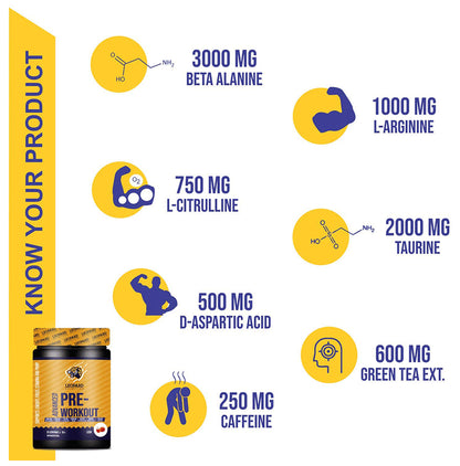 Leopard Nutrition Advanced Pre-Workout Lichi