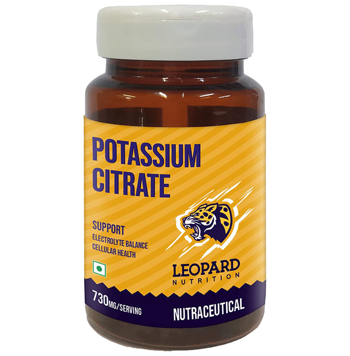Leopard Nutrition Potasium Citrate 730mg Capsule - Classic Derma