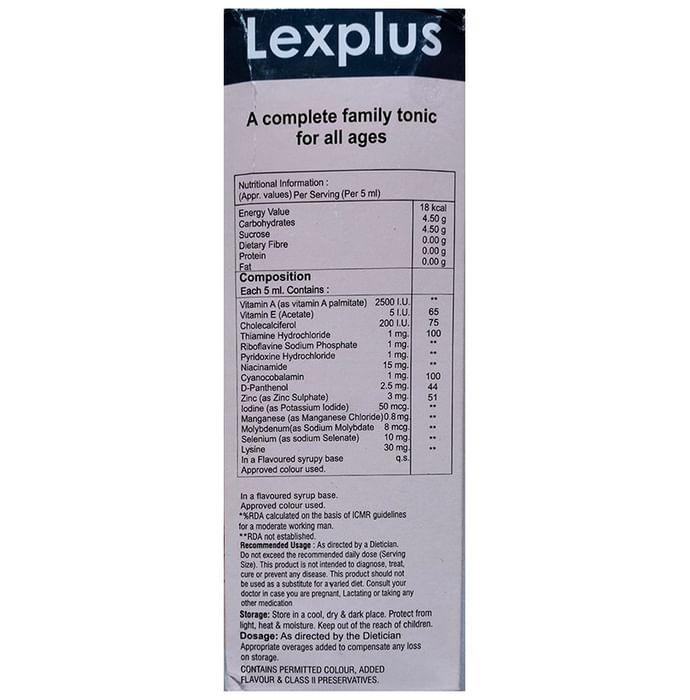 Lexplus Syrup