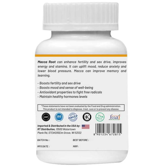 Life Aveda Premium Macca Root Veg Capsule