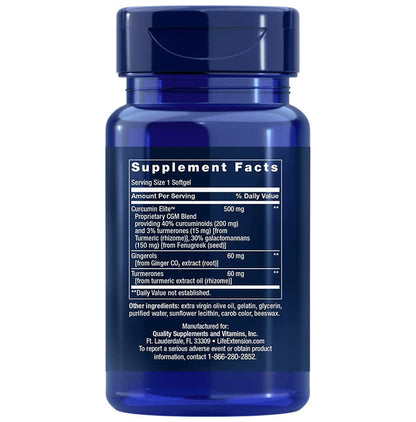 Life Extension Advanced Curcumin Elite Softgel