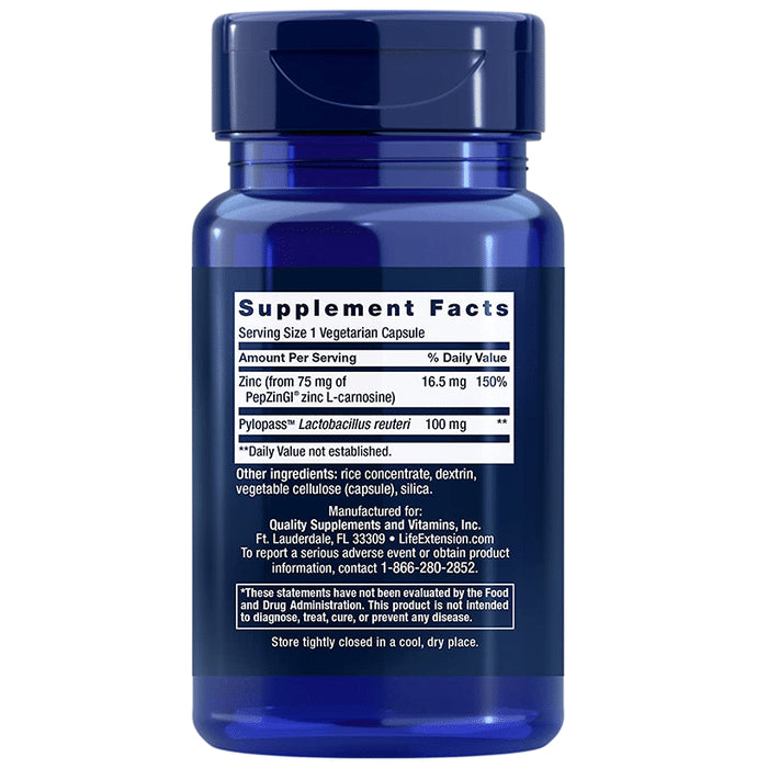 Life Extension Gastro-Ease Vegetarian Capsule