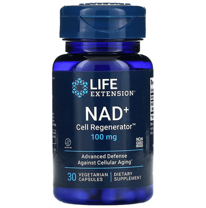 Life Extension NAD+ Cell Regenerator 100mg Vegetarian Capsule | Protects Against Cellular Ageing - Classic Derma