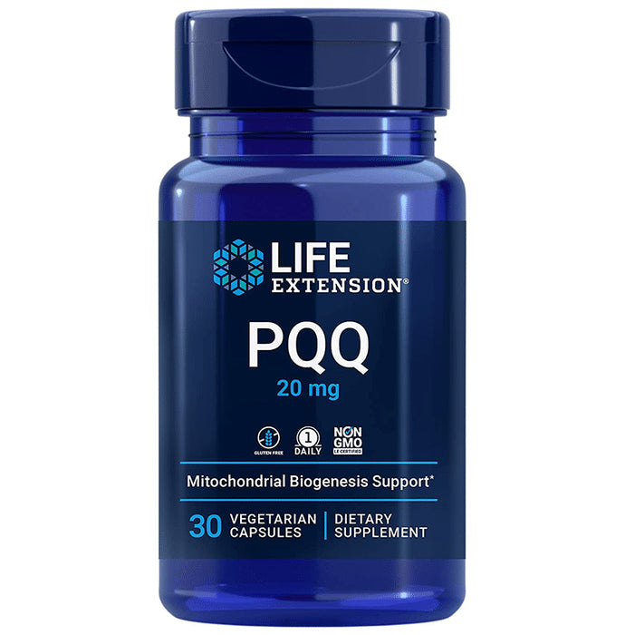 Life Extension Pqq 20mg Vegetarian Capsule - Classic Derma