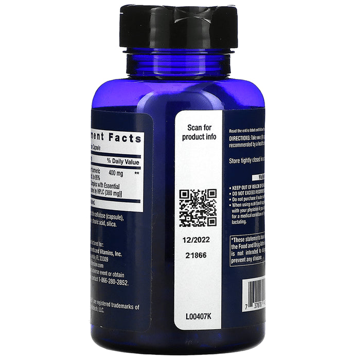 Life Extension Super Bio-Curcumin (60 Vegetarian Capsules Each)