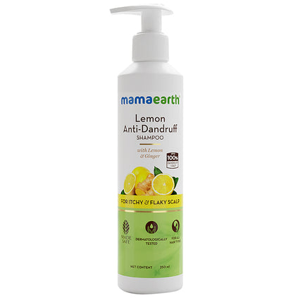 Mamaearth Lemon Anti-Dandruff Shampoo - Classic Derma