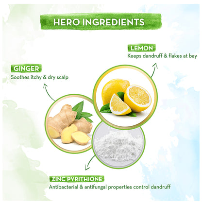 Mamaearth Lemon Anti Dandruff Shampoo