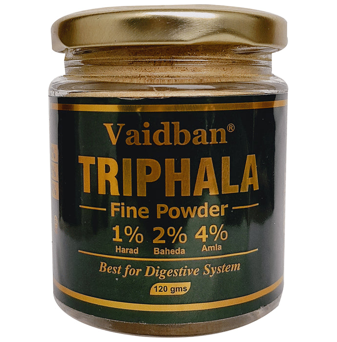 Vaidban Triphala Fine Powder - Classic Derma