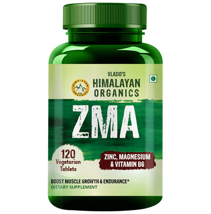 Himalayan Organics ZMA Vegetarian Tablet - Classic Derma
