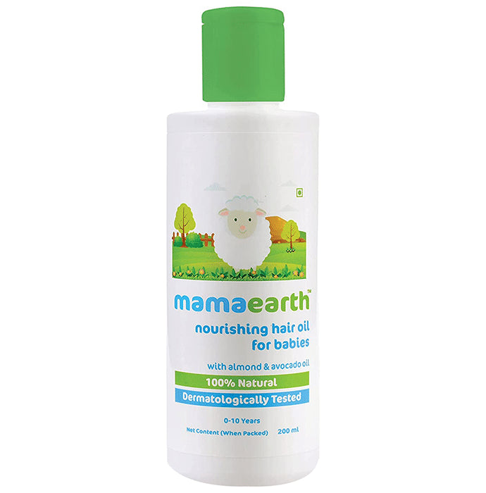 Mamaearth Nourishing Hair Oil for Babies - Classic Derma