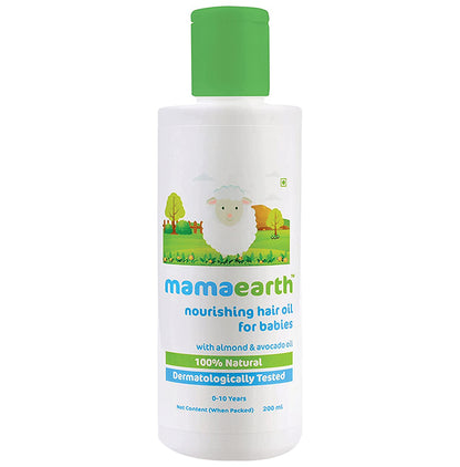 Mamaearth Nourishing Hair Oil for Babies - Classic Derma