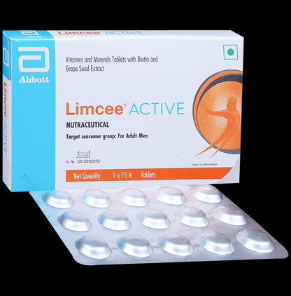 Limcee Active Multivitamin Tablet - Classic Derma