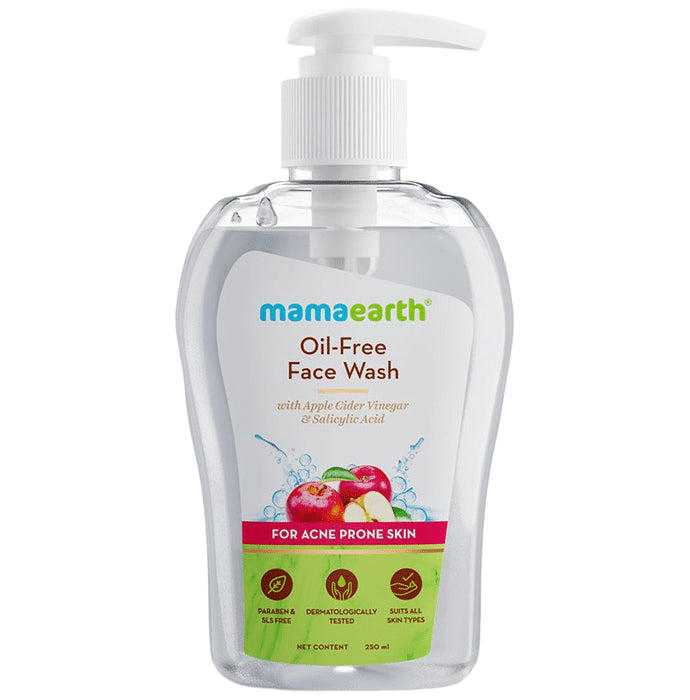 Mamaearth Oil Free Face Wash - Classic Derma