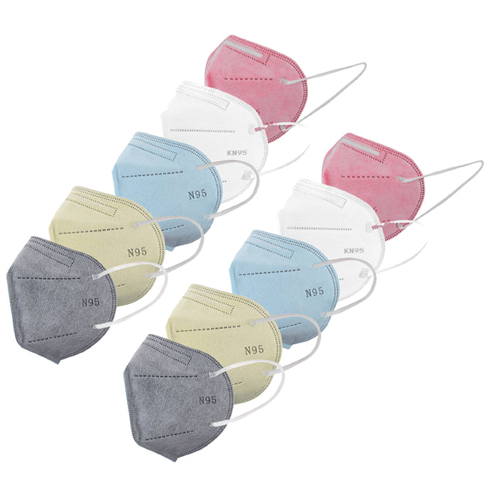 Lioncrown 5 Layer Reusable,Washable Outdoor Anti-Pollution, Dust Face Mask Assorted - Classic Derma