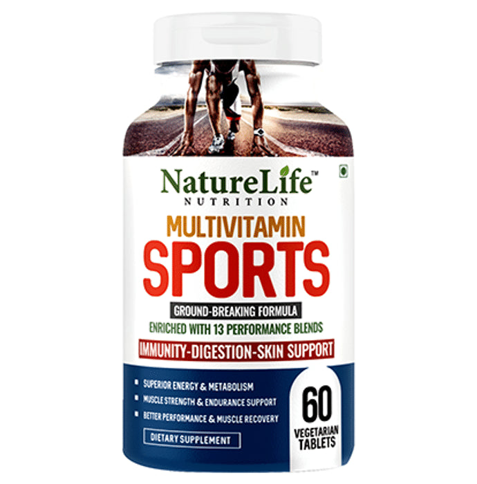 Nature Life Nutrition Multivitamin Sports Vegetarian Tablet - Classic Derma