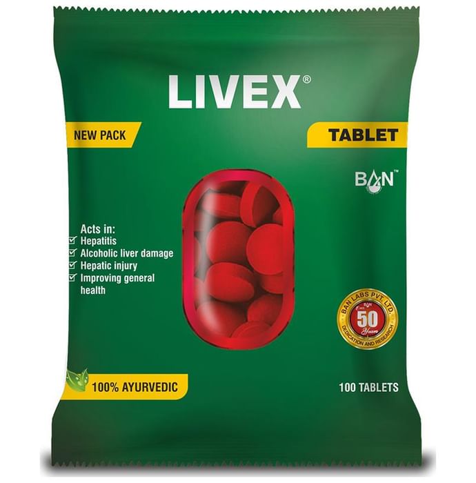 Livex |Improves Appetite, Digestion, Assimilation Process| Tablet - Classic Derma