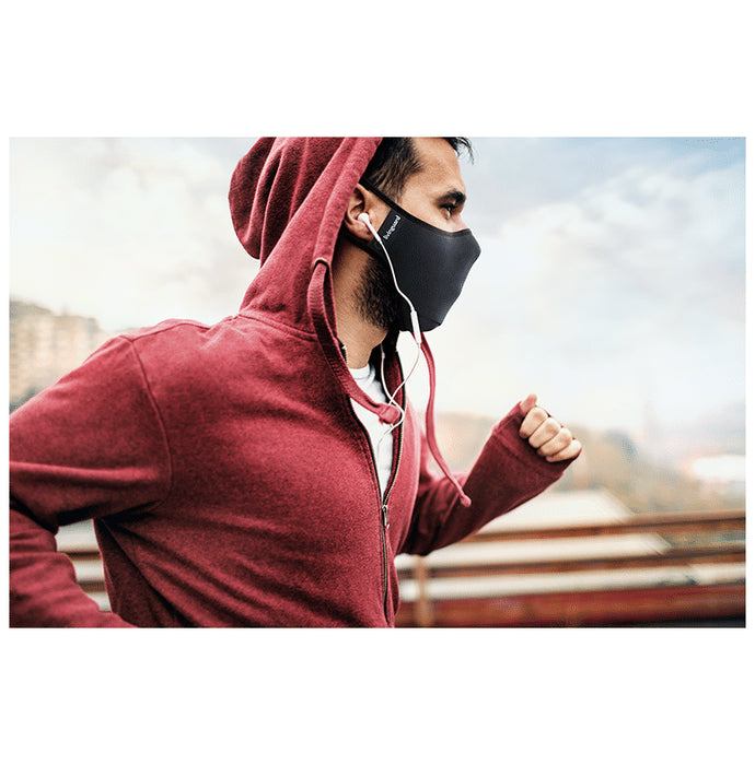 Livinguard Fitness Mask Steel Blue Large