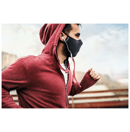 Livinguard Fitness Mask Steel Blue Large