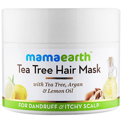 Mamaearth Tea Tree Hair Mask | For Healthy Hair & Scalp - Classic Derma