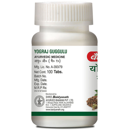 Baidyanath (Noida) Yograj Guggulu Tablet