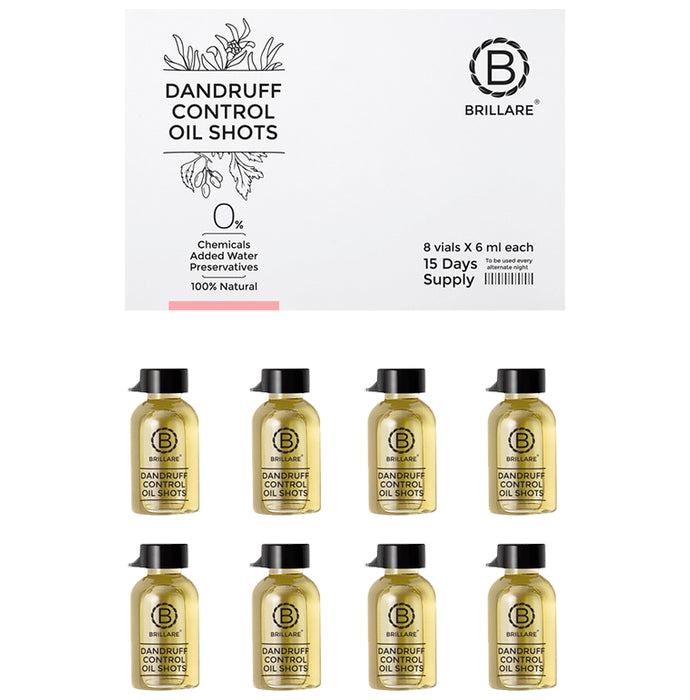Brillare Dandruff Control Oil Shots (6ml Each) - Classic Derma