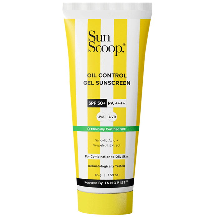 Sun Scoop Oil Control Gel Sunscreen SPF 50 PA++++ - Classic Derma