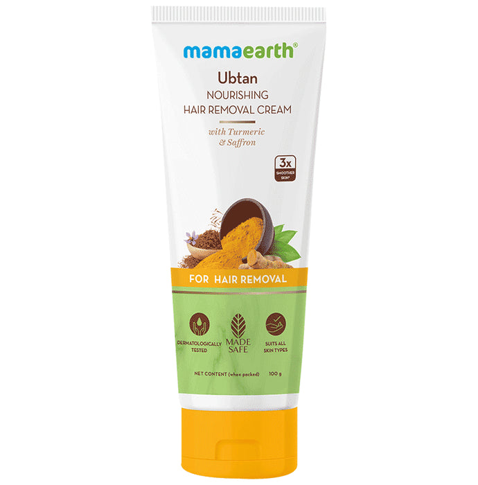 Mamaearth Ubtan Nourishing Hair Removal Cream - Classic Derma