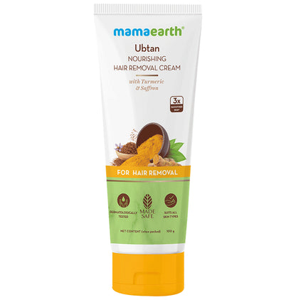 Mamaearth Ubtan Nourishing Hair Removal Cream - Classic Derma