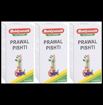 Baidyanath Prawal Pishti Powder (10gm Each) - Classic Derma