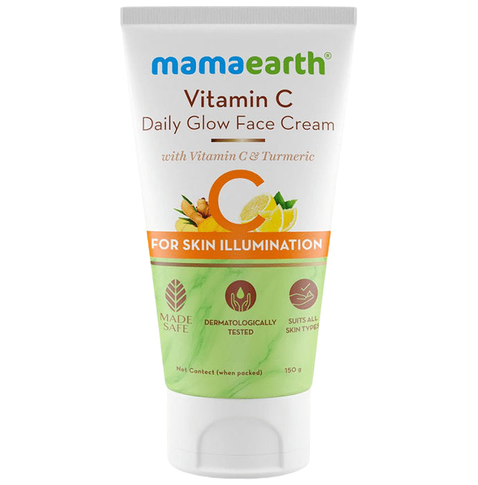 Mamaearth Vitamin C Daily Glow Face Cream - Classic Derma