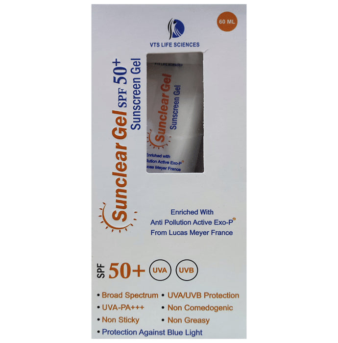 Sunclear Sunscreen Gel SPF 50+ - Classic Derma