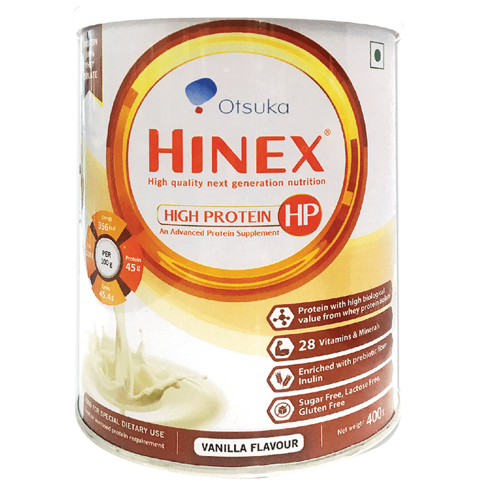 Hinex HP High Protein Powder Vanilla - Classic Derma