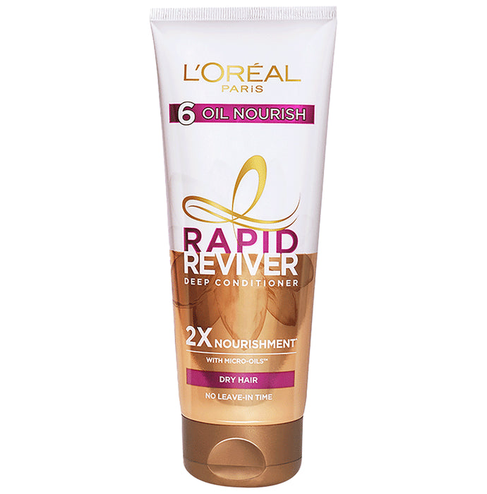 Loreal 6 Oil Nourish Rapid Reviver Deep Conditioner - Classic Derma