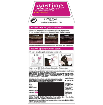 Loreal Paris Casting Creme Gloss Conditioning Color Burgundy