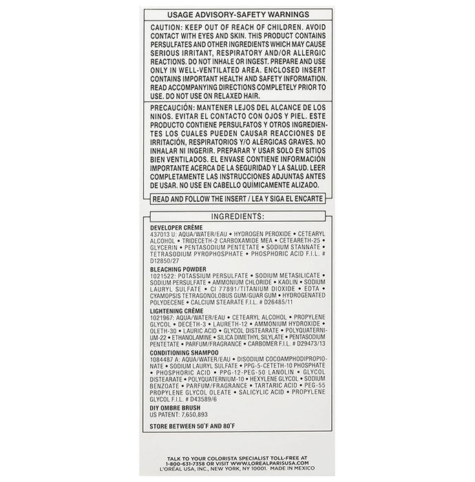 Loreal Paris Colo Rista Bleach Ombre
