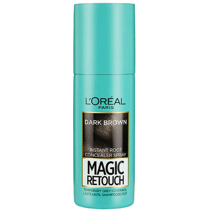 Loreal Paris Magic Retouch Instant Root Cleanser Spray Dark Brown - Classic Derma