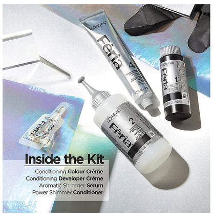 Loreal Paris New Look Feria Multi Faceted Shimmering Colour 100 Very Light Natural Blonde