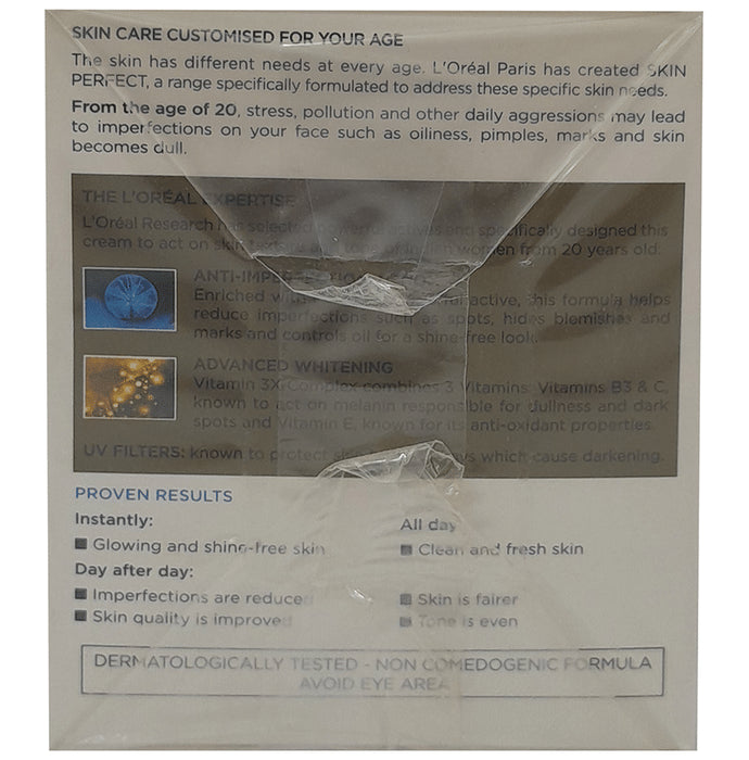 Loreal Paris Skin Perfect Anti Imperfections + Whitening Cream