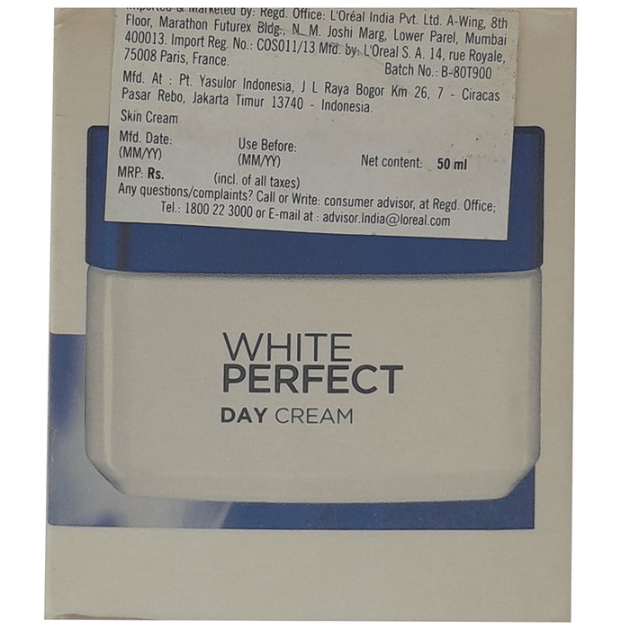 Loreal Paris White Perfect Day Cream SPF 17 PA++