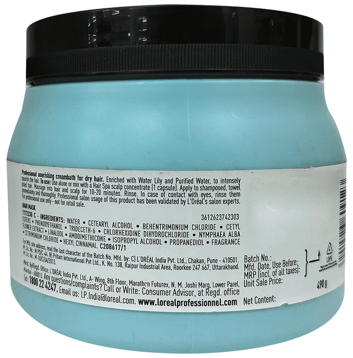 Loreal Professional Hair Spa Smoothning Creambath Nourish