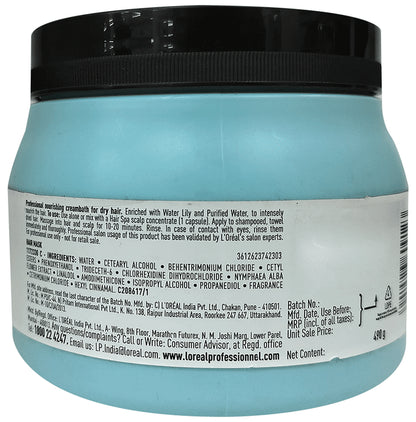 Loreal Professional Hair Spa Smoothning Creambath Nourish