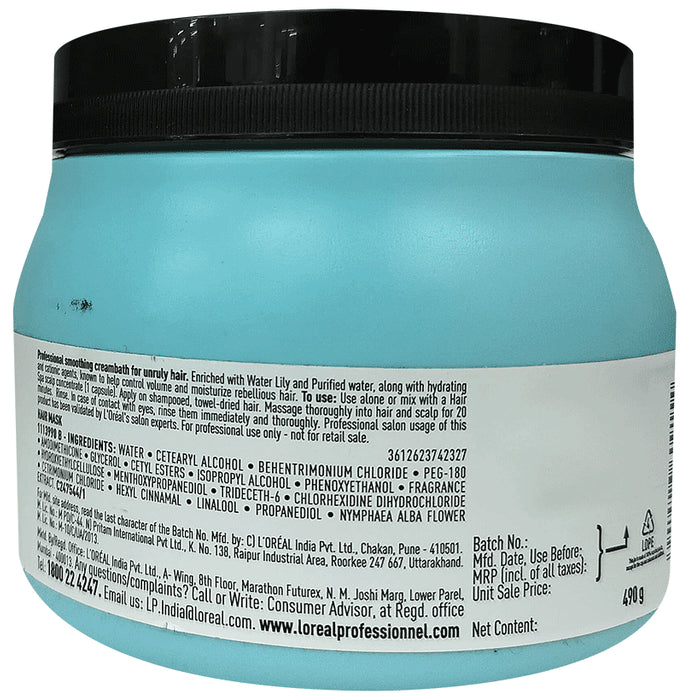 Loreal Professional Hair Spa Smoothning Creambath Smooth
