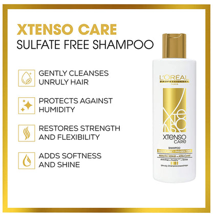 Loreal Professional Xtenso Care Sulphate Free Paraben Free Shampoo