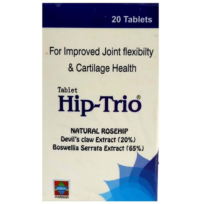Hip-Trio Tablet with Rosehip Extract for Joint Health - Classic Derma