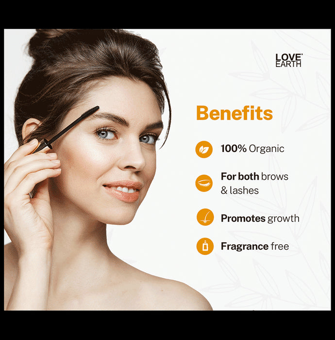 Love Earth Organic Eyelash Growth Serum