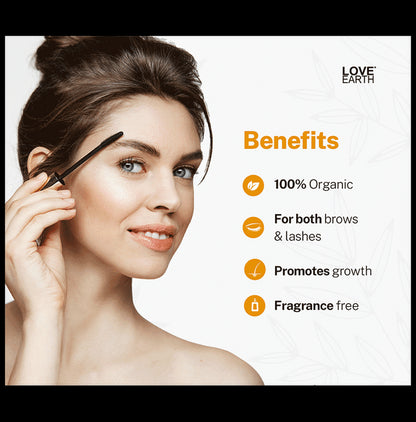 Love Earth Organic Eyelash Growth Serum