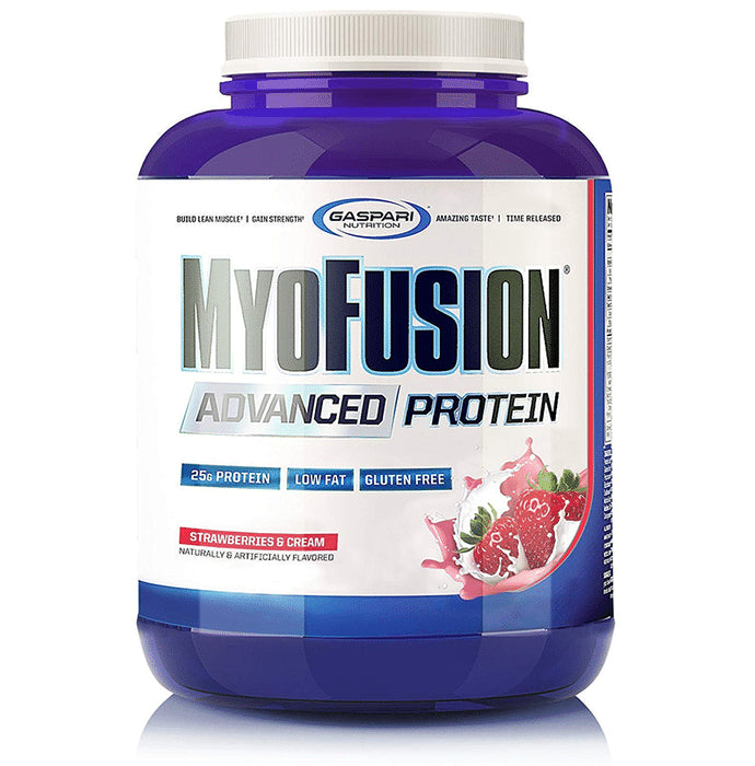 Gaspari Nutrition Myofusion Advanced Protein Strawberry Cream - Classic Derma