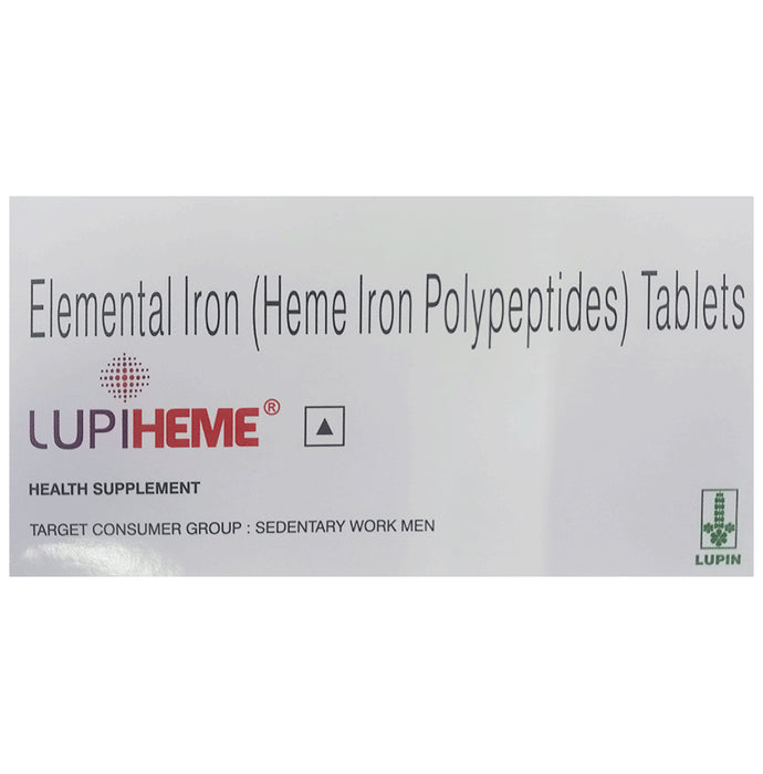 Lupiheme Heme Iron Polypeptides Tablet - Classic Derma