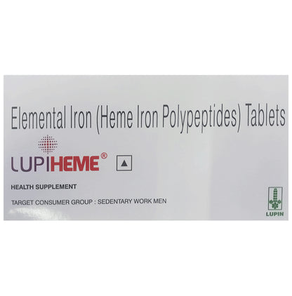 Lupiheme Heme Iron Polypeptides Tablet - Classic Derma